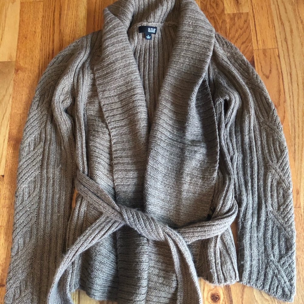 Brown/taupish cardigan size medium